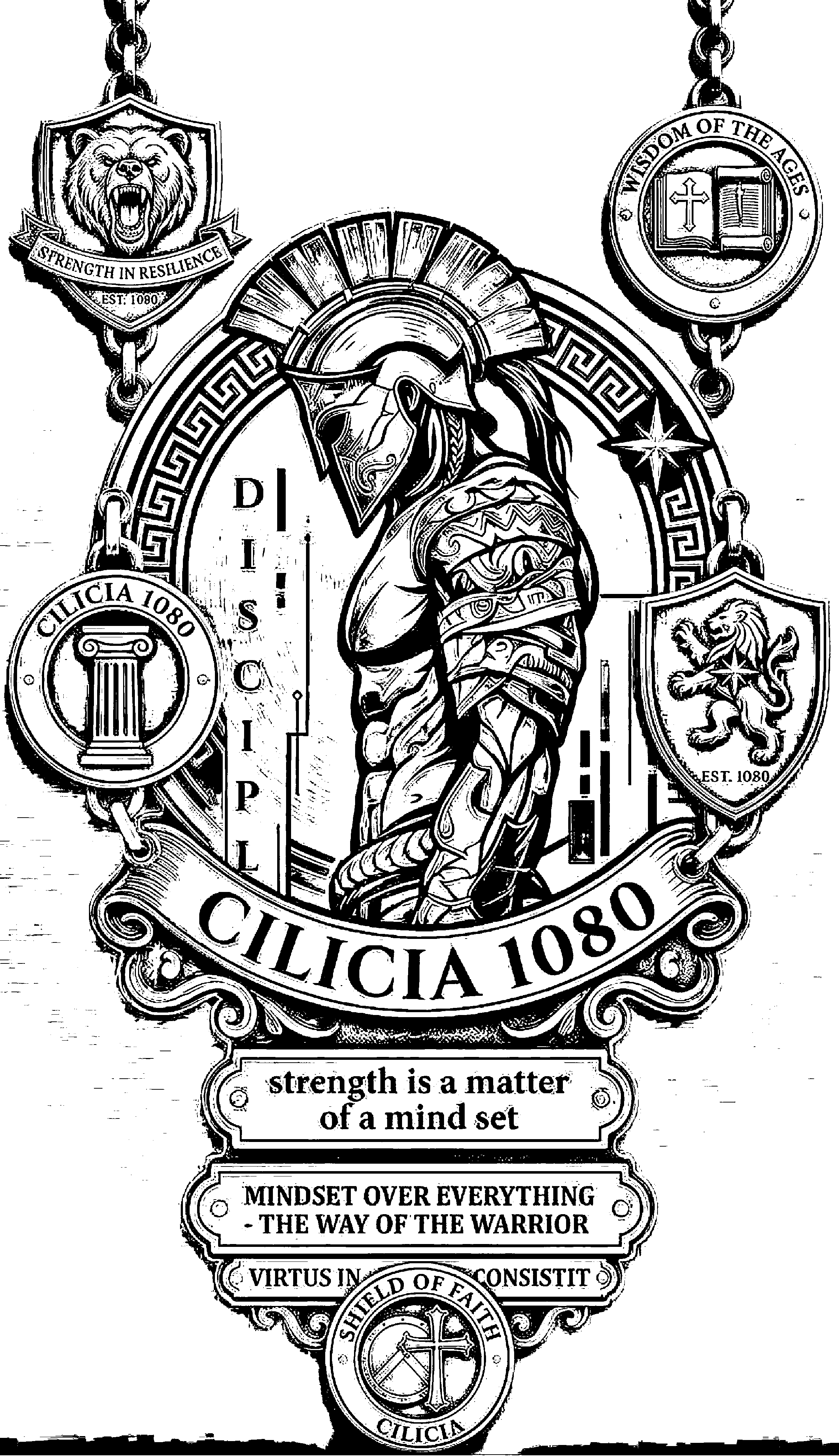 The full Cilicia 1080 emblem
